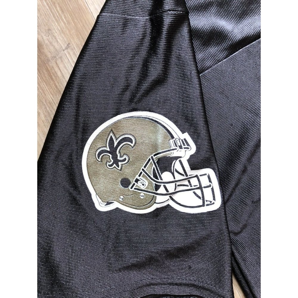 NFL Team Apparel Brees 9 Saints New Orleans Mens XL Jersey Pullover V Neck - Picture 2 of 5